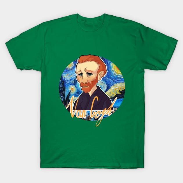 van gogh T-Shirt by PurryMuch6